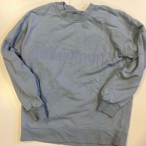 Lululemon Graphic Crewneck in blue
